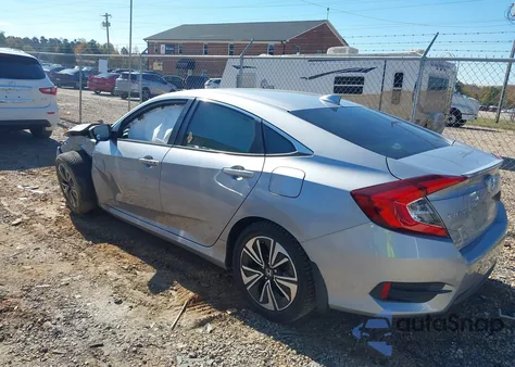 2017 Honda Civic Ex-T из США, поврежденный, VIN 2HGFC1F3XHH631789